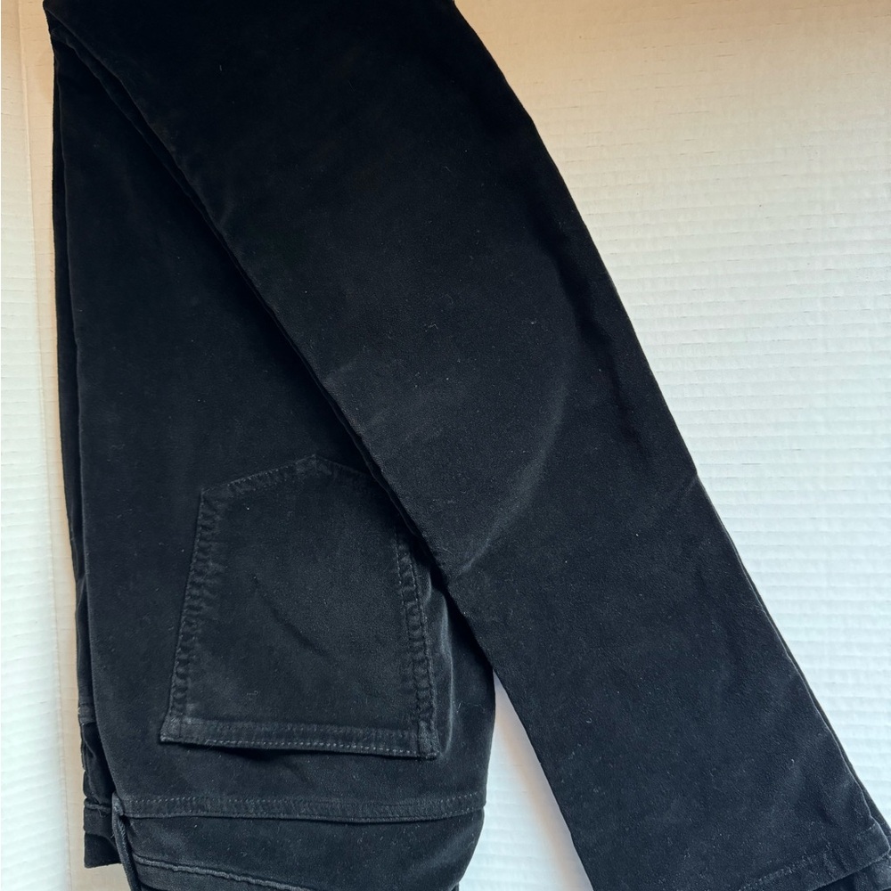 Current/Elliott “The Skinny” Soft Luxe Feel Jeans – Size 28, Black – Made in USA